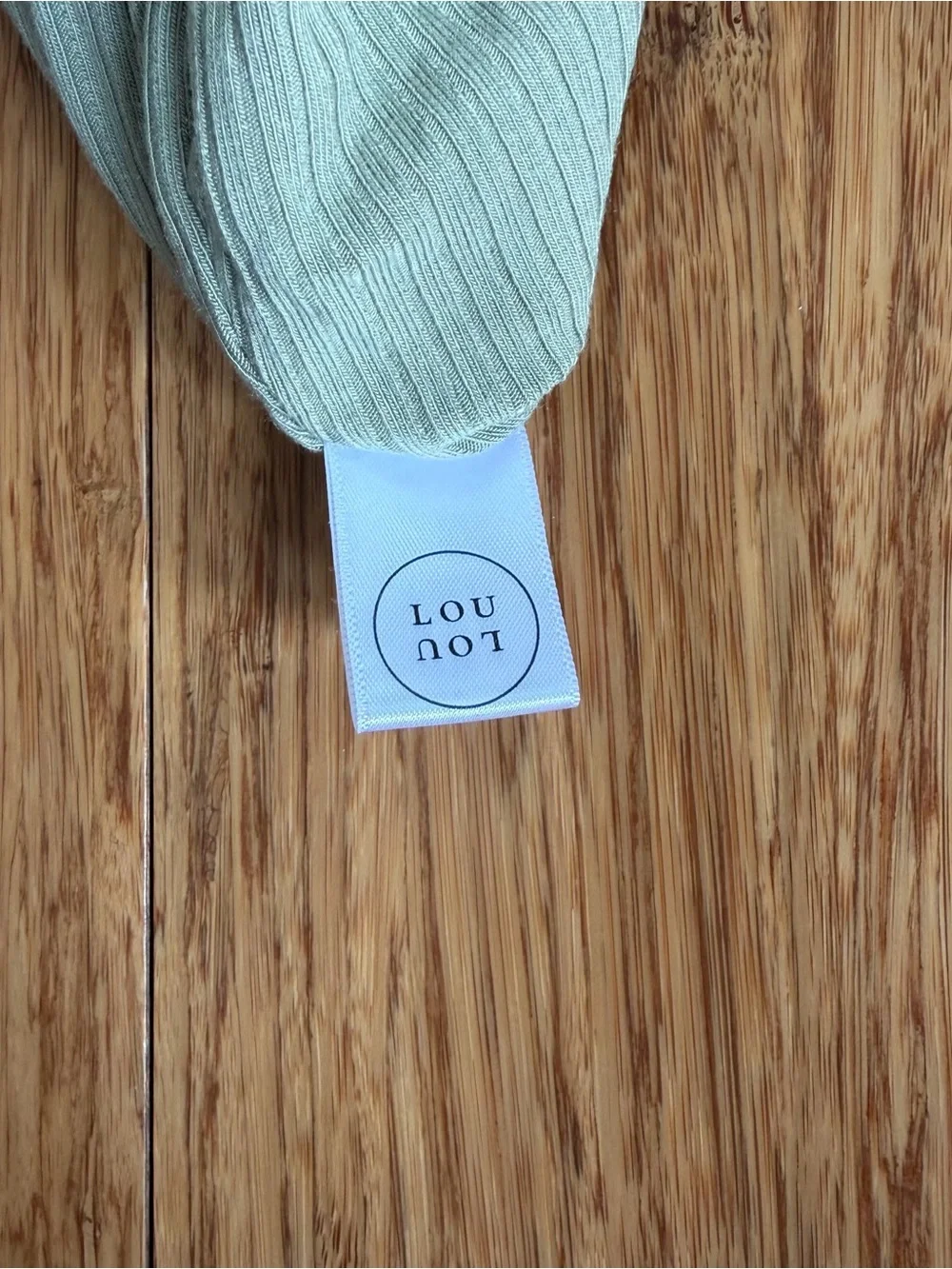 Lou Lou & Company Baby Knot Hats in Gray, Light Blue, and Sage Green